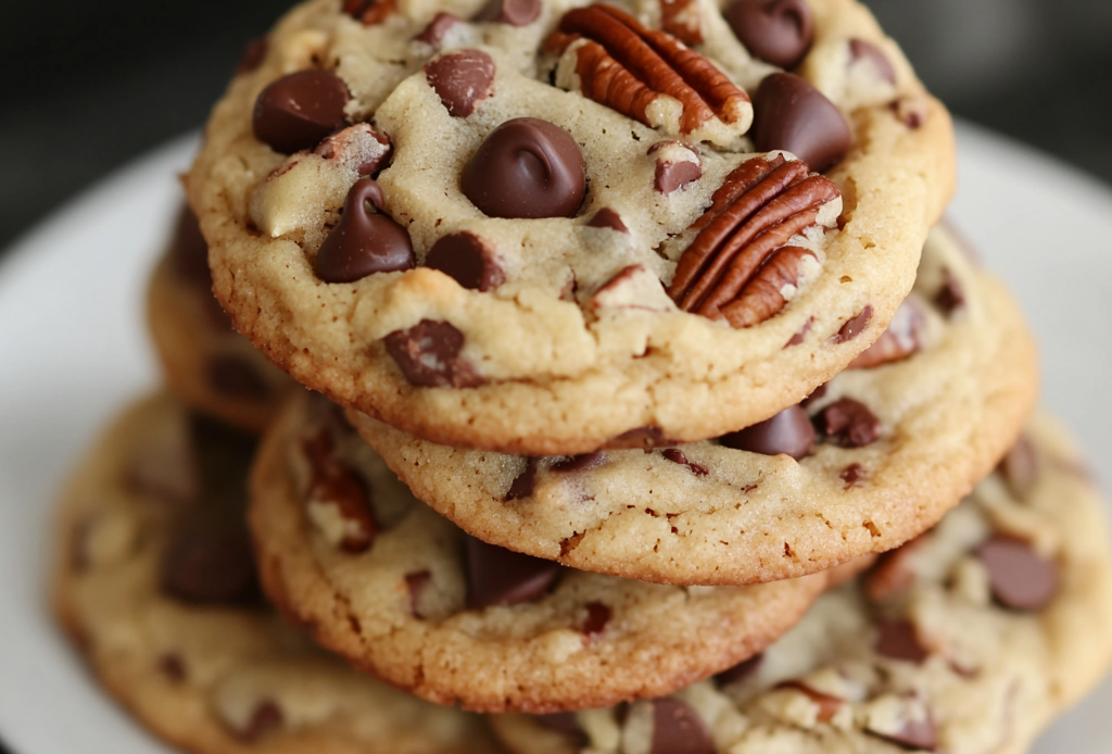 chocolate chip pecan cookies